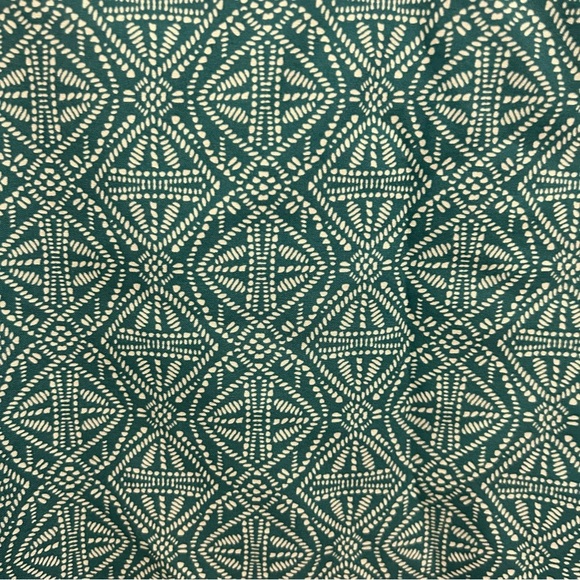 RipSkirt Hawaii Skirt 2XL TiLeaf Batik Green wrap plus size beach swim teal - Picture 3 of 8